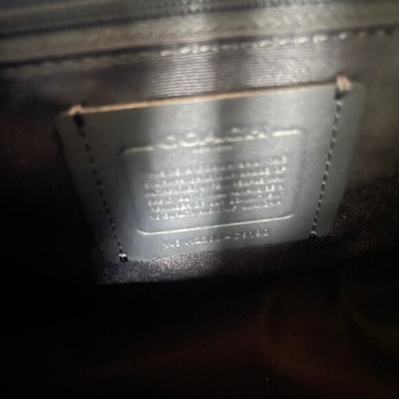 NWT Coach JULES HOBO C9190 Silver/Deep Turquoise - Picture 2 of 8